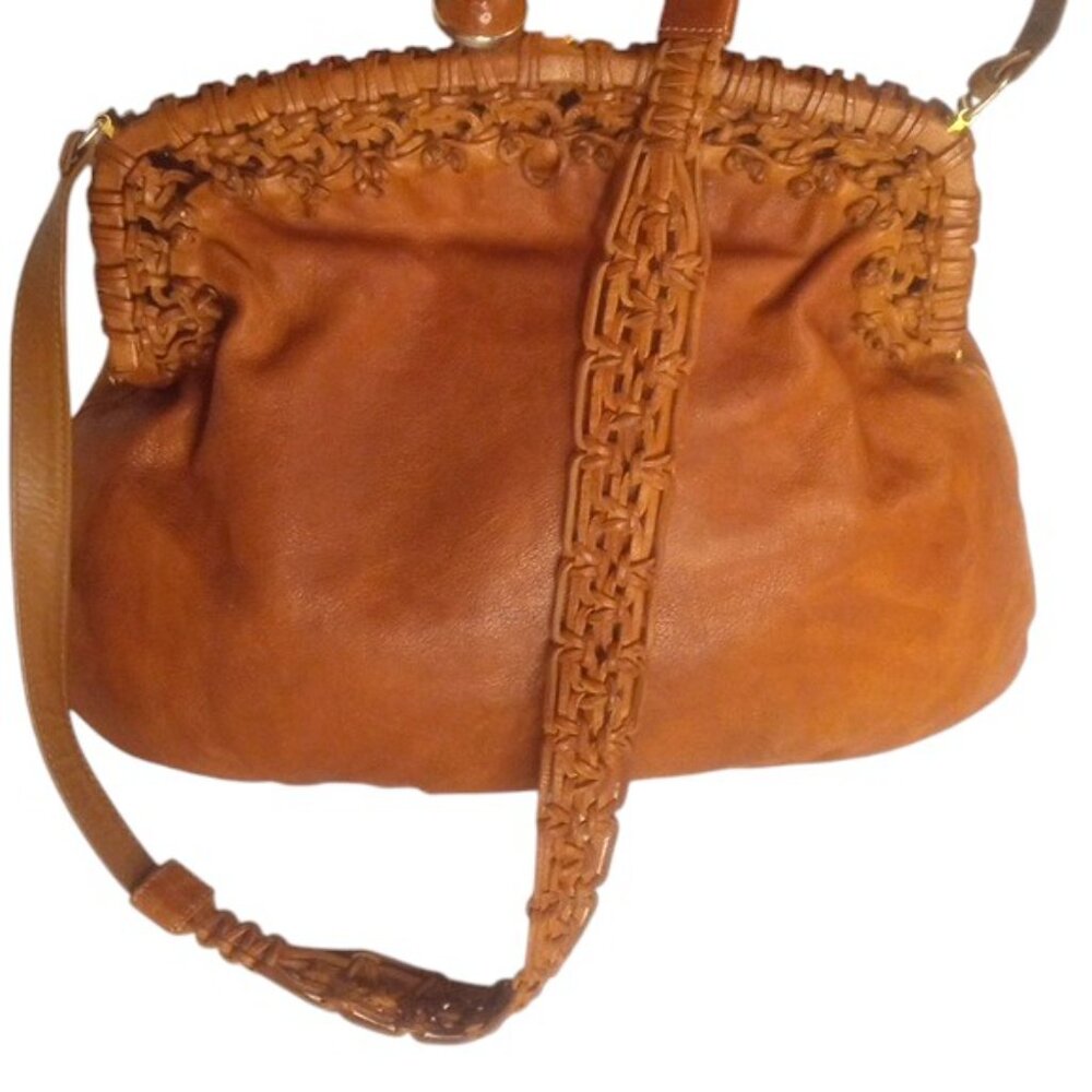 Valentino Garavani | Leather | Floral Desisgn | GUC - Picture 3 of 8